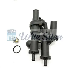 68003582AB Water Outlet + Thermostat Housing For Caliber Journey Patriot Compass Avenger 2L