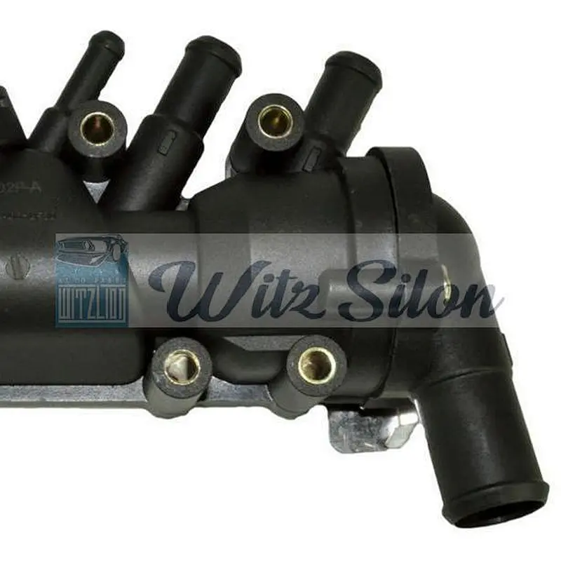 car plastic thermostat housing assembly complete thermostat assy auto parts  XS6E-8A586-AH