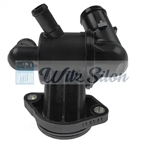 Engine Coolant Thermostat W Housing for VWs GOLFs MK6 JETTAs PASSATs AUDIs A3 TT 2.0 TDI