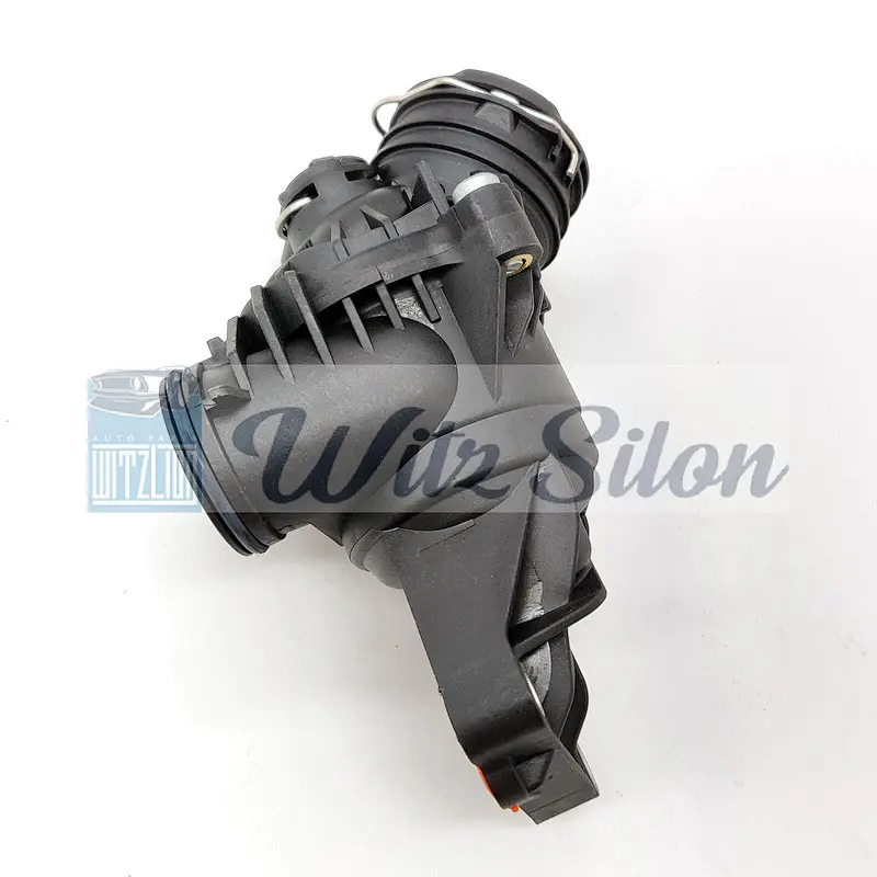 Engine Coolant Thermostat Housing Assembly Fits M-ercedes-B-enz C350 E350 GLE350 ML350 3.5L V6 OEM 2762000515 410390103D