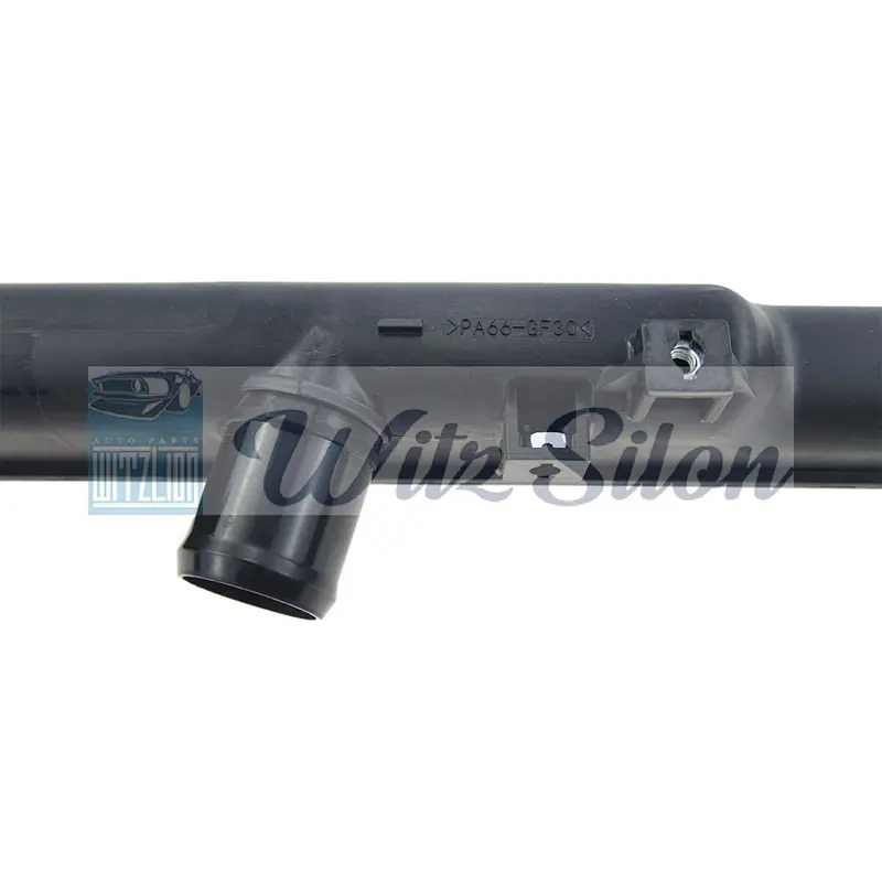 Car plastic radiator tank for radiator assembly