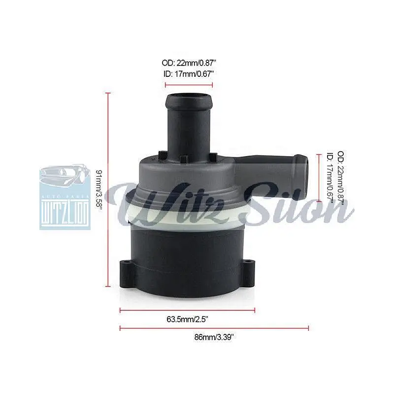 Cooling Auxiliary Water Pump 059121012B 059 121 012B