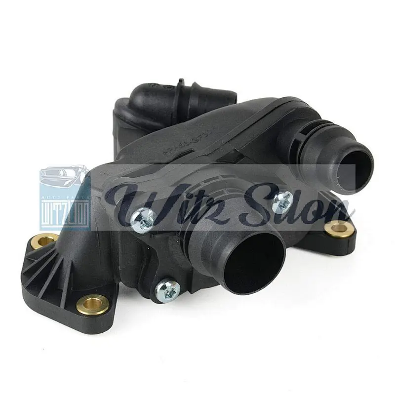 Engine Coolant Thermostat Housing Assembly Fits P-eugeots 407 607 C-itroens C5 C6 J-aguars XF XJ OE#1336.Y3 1338.E7