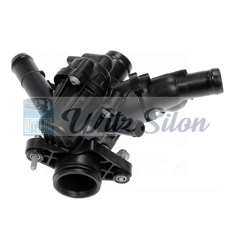 B250 CLA45 M270 M133 Engine Coolant Thermostat Housing Assembly 2702000415 2702000615 902-5187 9025187 A2702000615 A2702000415