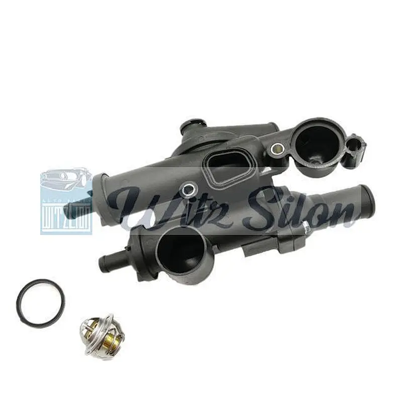 68003582AB Water Outlet + Thermostat Housing For Caliber Journey Patriot Compass Avenger 2L