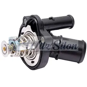 Engine Coolant Thermostat W Housing for 2004-2015 Fords Focus 2007-2011 Fords Rangers 2007-2013 Mazdas 3 L33615170 L327-15-170A