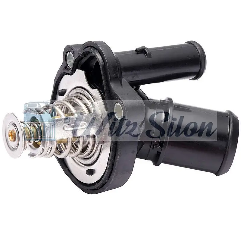 Engine Coolant Thermostat W Housing for 2004-2015 Fords Focus 2007-2011 Fords Rangers 2007-2013 Mazdas 3 L33615170 L327-15-170A