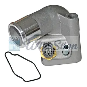 Engine Coolant Thermostat W Housing for Vauxhalls OPELs CHEVROLETs VIVAs 1.8 OEM 6338005 93176433