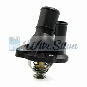 Engine Coolant Thermostat Housing Assembly Fits Fords Escapes Focuss Fusions Rangers 3M4Z-8575-B