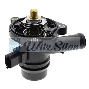 Engine Coolant Thermostat Housing Assembly W Water Inlet Fits Buicks Encores Chevys Cruzes Sonics 55565336 55579010 55593034