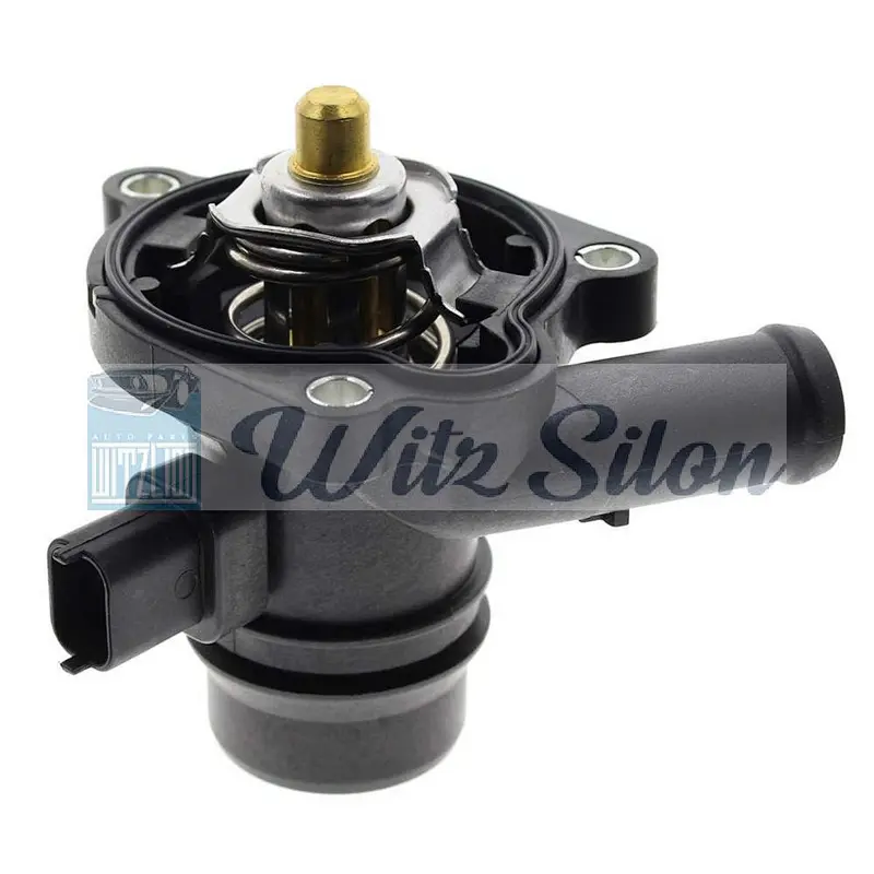 Engine Coolant Thermostat Housing Assembly W Water Inlet Fits Buicks Encores Chevys Cruzes Sonics 55565336 55579010 55593034