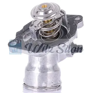 Engine Coolant Thermostat W Housing for 2007-2011 M-ercedes-B-enzs E550 2009-2012 Mercedes-Benz G550 OEM 2732000215 4833100D