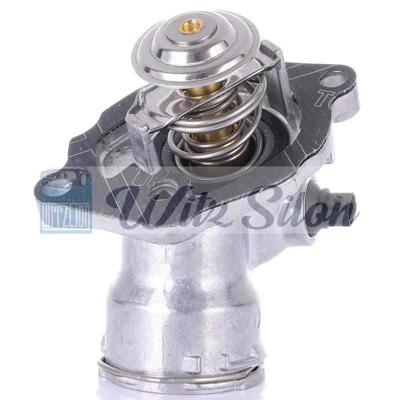 Engine Coolant Thermostat W Housing for 2007-2011 M-ercedes-B-enzs E550 2009-2012 Mercedes-Benz G550 OEM 2732000215 4833100D
