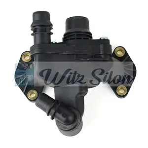 Engine Coolant Thermostat Housing Assembly Fits P-eugeots 407 607 C-itroens C5 C6 J-aguars XF XJ OE#1336.Y3 1338.E7