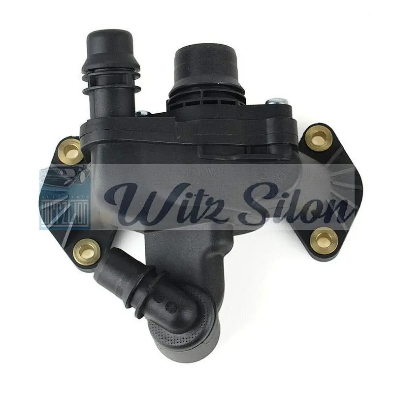 Engine Coolant Thermostat Housing Assembly Fits P-eugeots 407 607 C-itroens C5 C6 J-aguars XF XJ OE#1336.Y3 1338.E7