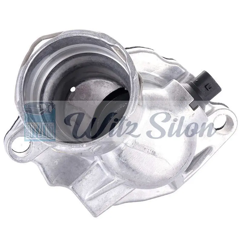 Engine Coolant Thermostat W Housing for 2007-2011 M-ercedes-B-enzs E550 2009-2012 Mercedes-Benz G550 OEM 2732000215 4833100D
