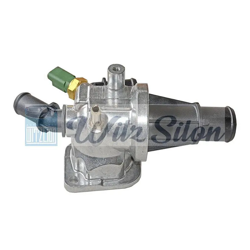 Engine Coolant Thermostat Housing Fits FIATs PUNTO SIENA DOBLO Cargo FORDs KA LANCIA YPSILON MUSA 55180041 9S518575BB