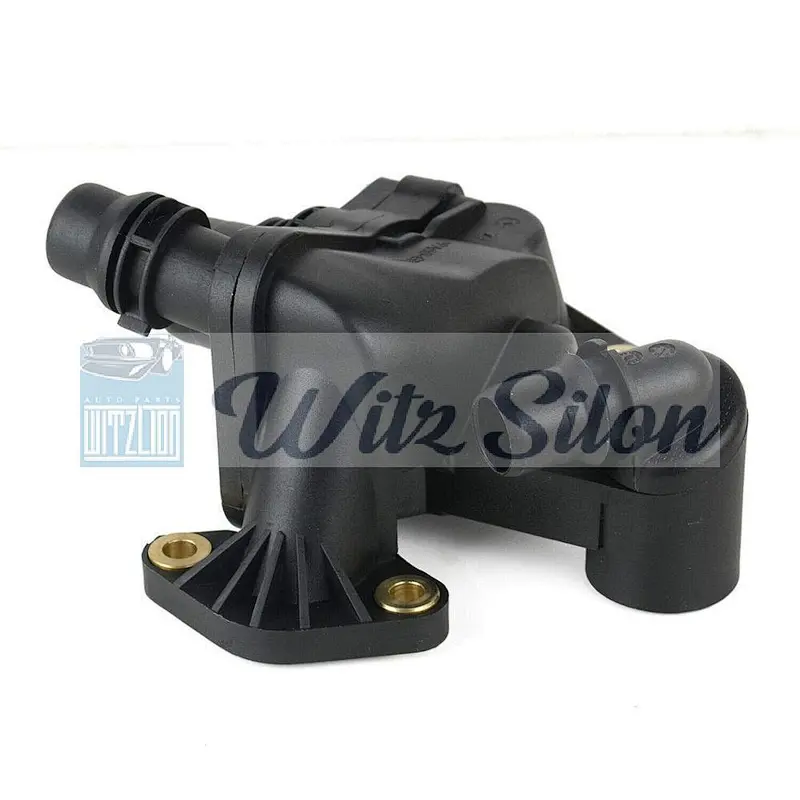 Engine Coolant Thermostat Housing Assembly Fits P-eugeots 407 607 C-itroens C5 C6 J-aguars XF XJ OE#1336.Y3 1338.E7