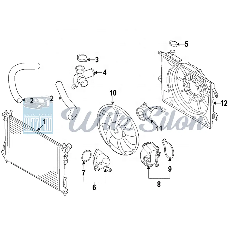 Prius CT200h Electric Engine Water Pump 161A029015 161A039015 161A0-29015 161A0-39015