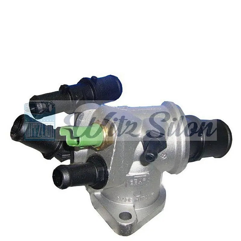 Engine Coolant Thermostat Housing Fits 01-10 Alfa Romeos 147 156 166 Fiats Bravo Doblo Stilo 46790294