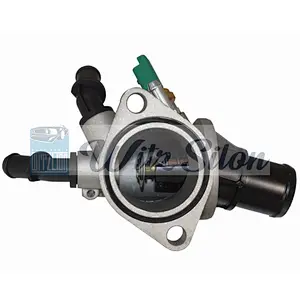 55187784 opel fiat cadillac alfa romeo fiat opel saab suzuki aluminum car thermostat housing with sensor parts