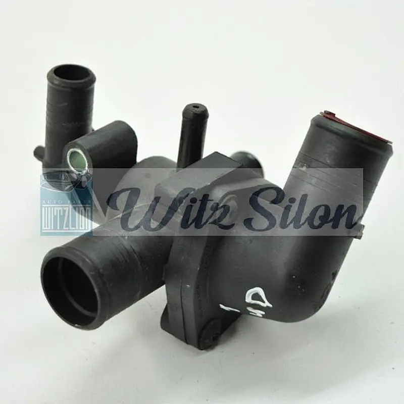 6C1Q8A586BD  car engine water outlet coolant thermostat housing auto parts