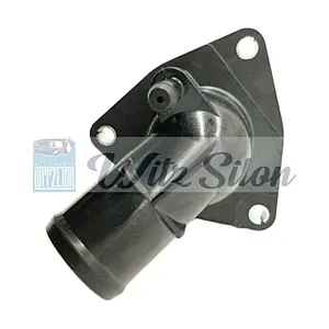 Water Outlet Assembly with Thermostat for Chevys Silverados Suburbans Sierras Yukons 4.2 5.3 6.2 OEM 12674639