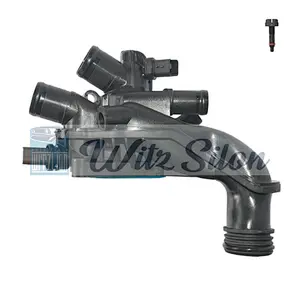 Engine Coolant Thermostat Housing Assembly Fits P-eugeots 207 308 508 3008 C-itroen C3 C4 C5 1.4 1.6 OEM V764558080