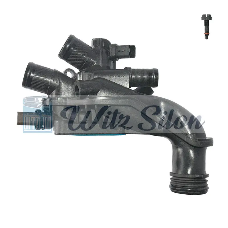 Engine Coolant Thermostat Housing Assembly Fits P-eugeots 207 308 508 3008 C-itroen C3 C4 C5 1.4 1.6 OEM V764558080