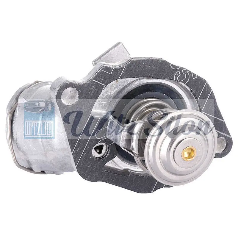 Engine Coolant Thermostat W Housing for 2007-2011 M-ercedes-B-enzs E550 2009-2012 Mercedes-Benz G550 OEM 2732000215 4833100D