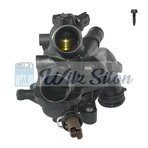 Engine Coolant Thermostat Housing Assembly Fits P-eugeots 207 308 508 3008 C-itroen C3 C4 C5 1.4 1.6 OEM V764558080
