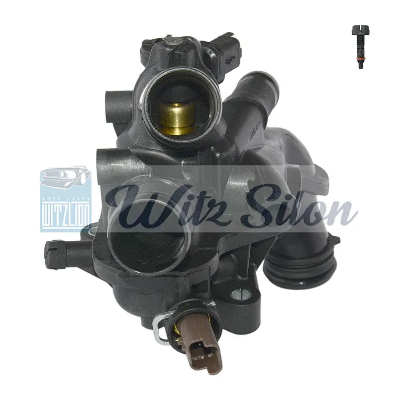 Engine Coolant Thermostat Housing Assembly Fits P-eugeots 207 308 508 3008 C-itroen C3 C4 C5 1.4 1.6 OEM V764558080