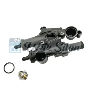 NEW Water Outlet + Thermostat Housing fits Chrysler-s Dodge-s Jeep-s  68003582AB 55111017AD 4884572A 55111016AE