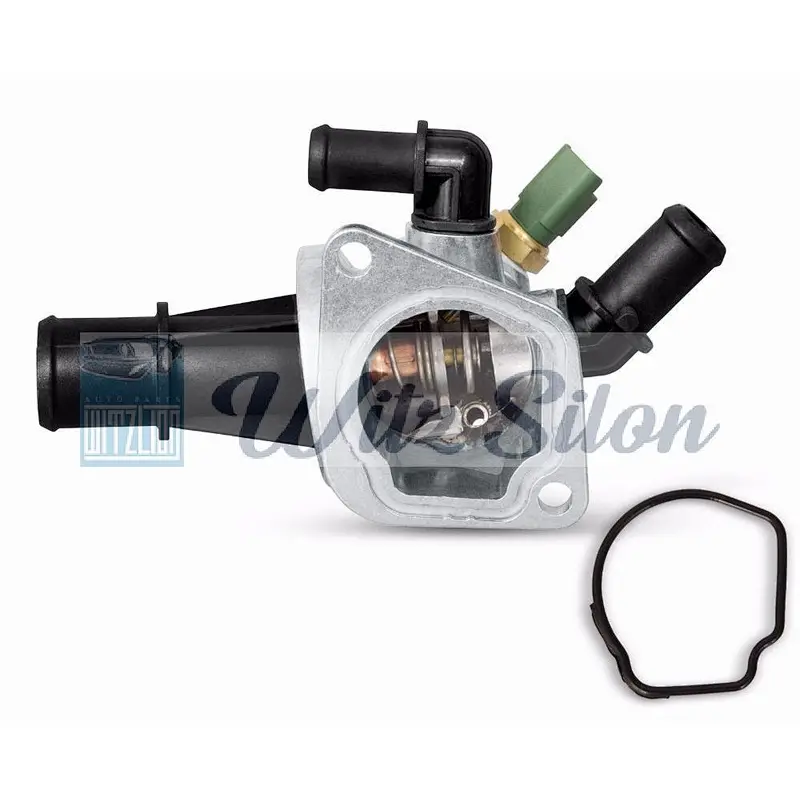 6338022 parts opel astra for assembly water flange with thermostat&sensor 88 degree parts