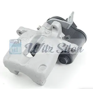 3C0615403B VW Rear Brake Caliper With Motor - Left Full caliper with electronic parking brake motor