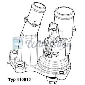 7S7G6L721AA car coolant thermostat parts