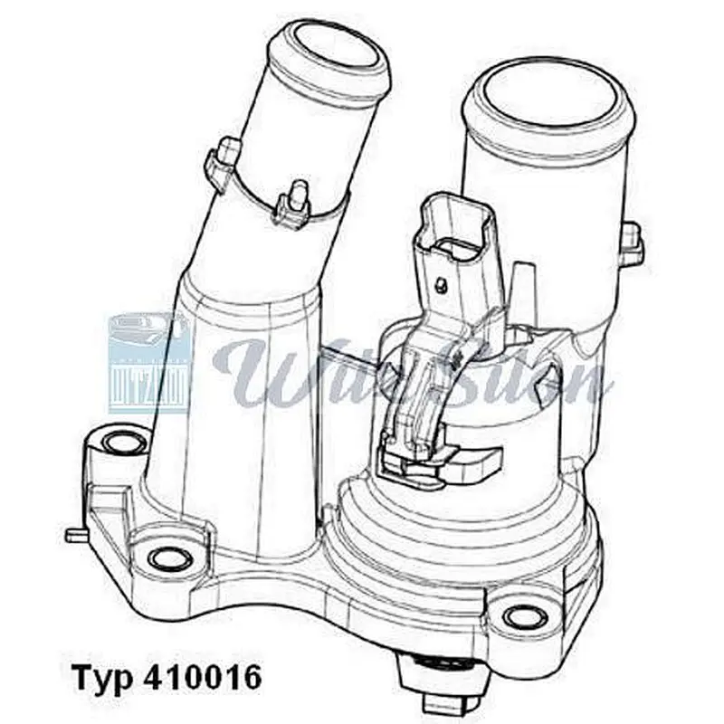 7S7G6L721AA car coolant thermostat parts