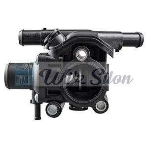 XS7Z-8592-AD   car engine water outlet coolant thermostat housing auto parts