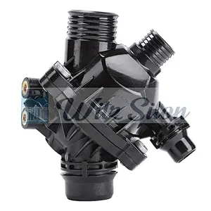 Engine Coolant Thermostat Housing Assembly Fits BMWs 135i 325i 328i 330i 335i 525i 530i 535i X3 Z4 3.0L 11537549476