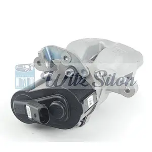 3C0615403B VW Rear Brake Caliper With Motor - Left Full caliper with electronic parking brake motor