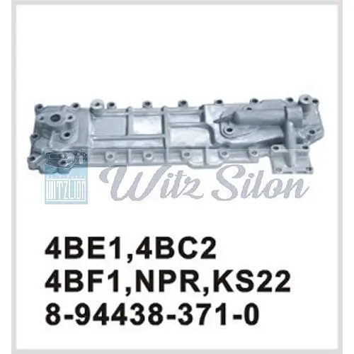 Oil Cooler Cover 8944383710 ISUZU 4BE1 4BC2 / 4BF1 NPR / KS22
