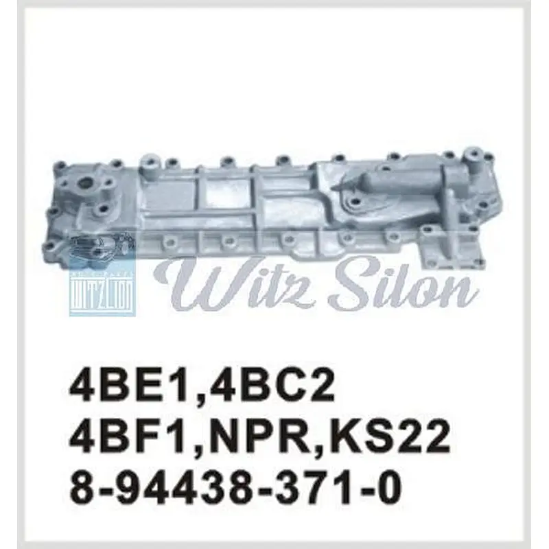 Oil Cooler Cover 8944383710 ISUZU 4BE1 4BC2 / 4BF1 NPR / KS22