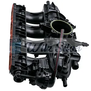 car intake manifold with sensor and solenoid valve for vwss parts  06J133201AS