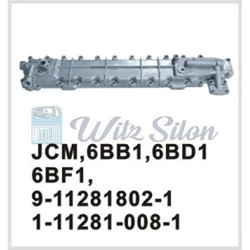 Oil Cooler Cover 1112810081 ISUZU JCM 6BB1 / 6BD1 6BF1