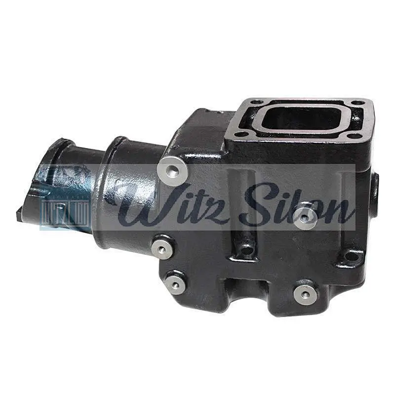 OEM Cast Iron Wet Joint Exhaust Manifolds 4 Risers Elbows