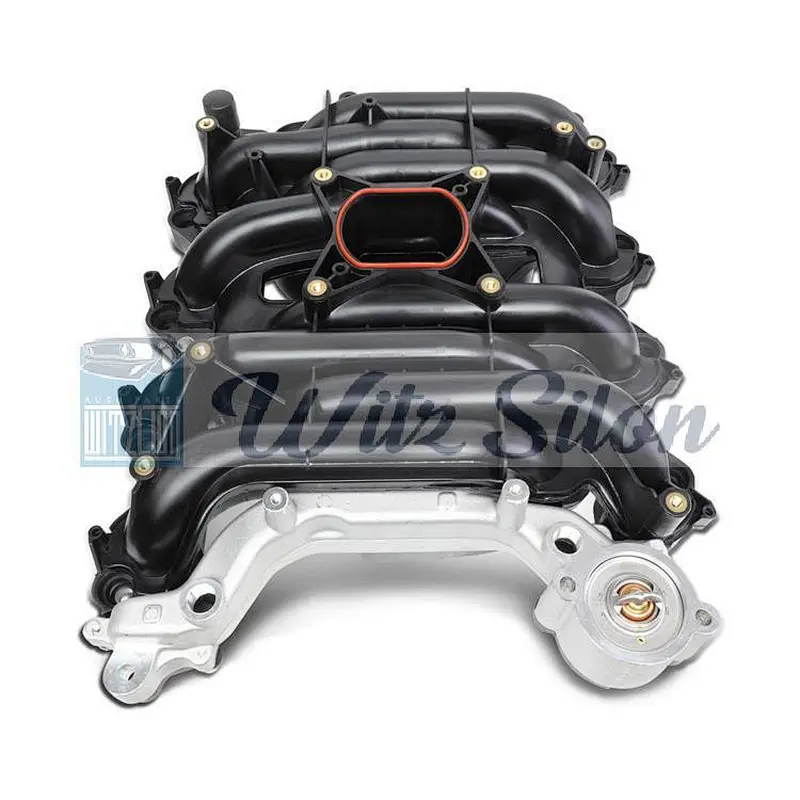 Intake Manifold with Thermostat O-Rings Gasket for Forrd F8AZ 9424 CA 6SZ 9424-AA