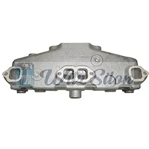 Water Cooled Casting Steel Sand Casting Marine Exhaust Center Risers