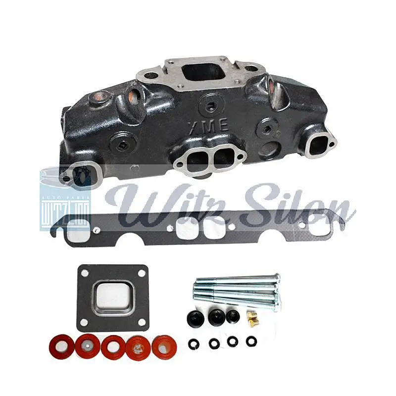 Aftermarket Mercruiser 5.7 Cast Iron Exhaust Manifold and Riser