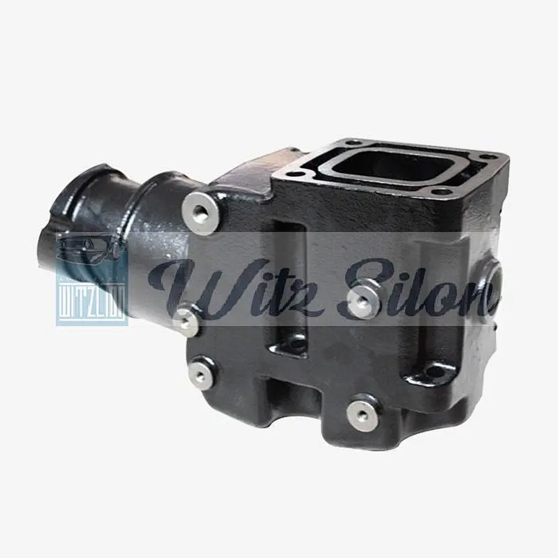 Water Cooled Boat Engine Parts 4bt Dry Joint Exhaust Manifold v8