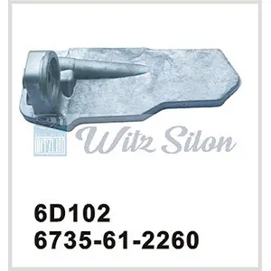 Oil Cooler Cover 6735612260 CUMMINS 6D102